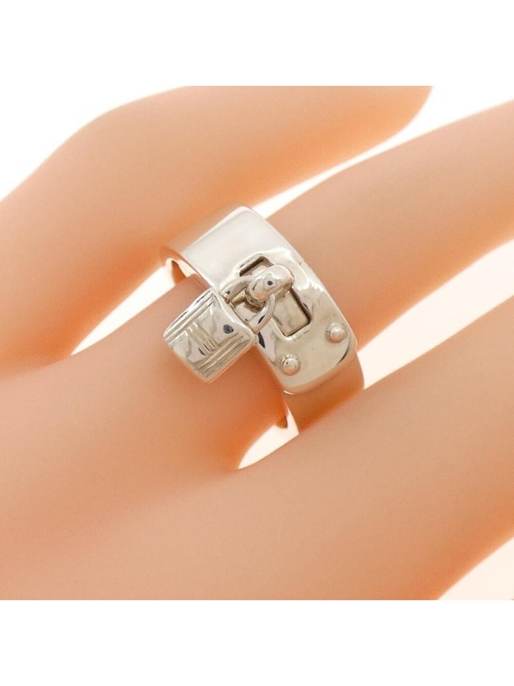 Hermes Kelly Ring Silver - Picture 6 of 7